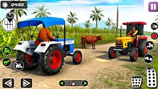Real Indian Tractor Driving - Indian Tractor Driving Simulator 3D - Android GamePlay