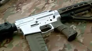 M4-type GI-4 automatic weapons. Georgia, government Self-PR, 28.10.2021