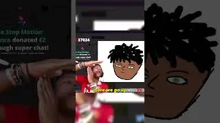 Speed reacts to fan art Smurfspeed