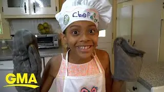 Opening a restaurant for the homeless is this 10-year-old chef's big life goal l GMA