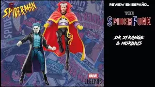 DOCTOR STRANGE & MORBIUS Marvel Legends VHS 2 Pack REVIEW EN ESPA&Ntilde;OL Spider Man TAS La serie animada