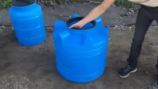 - 200 л пластиковый бак для воды серия V - Полимер Групп