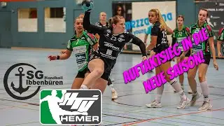 Intensiver Handballkampf: SG Handball Ibbenbüren siegt 30:28 gegen HTV Hemer
