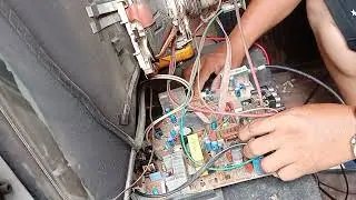 SAMSUNG SLIM TV VERTICAL PROBLEM ON @ OF..