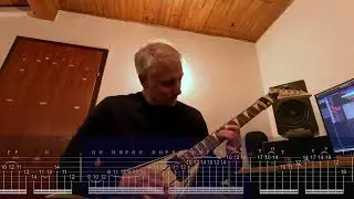 Impress your girlfriend's parents with this short dreamy melancholic guitar solo (with tab)