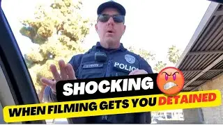 Man Detained for Recording Police Interaction with Homeless Man!