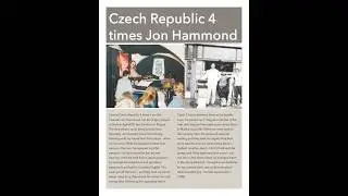 Czechoslovakian Salsa Song Jon Hammond Band in Frankfurt Birthday Party