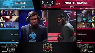 ROC vs MSF (LCS EU 2017s Неделя 10) игра 1-2 MUST SEE