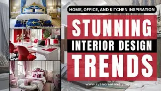 Stunning Interior Design Trends 2024: Home, Office, and Kitchen Inspiration