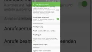 Samsung Galaxy S7 Eigene Rufnummer nicht anzeigen - Videoanleitung