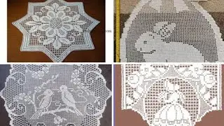 Threaded Beauty: A Group of Crochet Tablecloths to Adorn Your Home/crochet doily crochet runner