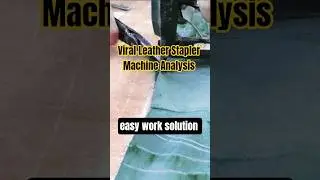 Innovative Leather Stapler Machine! Epic Tools Mechanism