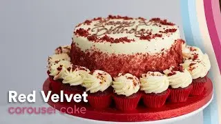 Red Velvet Carousel Cake - Lola's Cupcakes