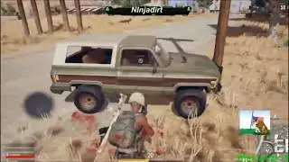 Ninja N Vehicles in PlayerUnknown's Battlegrounds