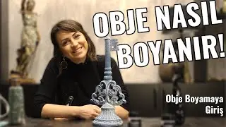 POLYESTER OBJEYE GİRİŞ! Obje Nasıl Boyanır? Eskitme Nasıl Yapılır? Hangi Boyayı Kullanalım?