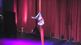 Aerie Deschain - Dallas Aerial Silks Performance Demo Reel 2013