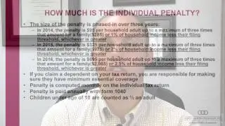 Obamacare Penalties