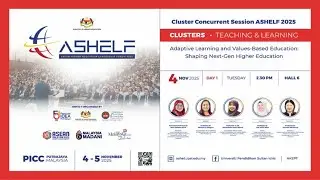 ASHELF 2025 Cluster Concurrent Session