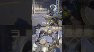 Ana and Reinhardt interaction - Overwatch 1 interaction