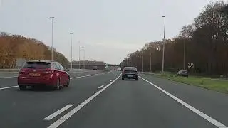 Dashcam Beelden Borne: A1/A35 Knooppunt Azelo 》A1/A35 Knooppunt Buren》A35 Afrit Delden.