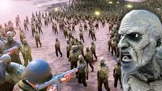 UEBS &bull; UNLIMITED ZOMBIE BATTLE!! NEW MAPS NEW UNITS!! &bull; Ultimate Epic Battle Simulator Gameplay