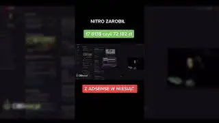 ile nitro zarobił z adsense w miesiąc