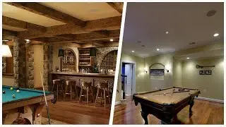 75 Brown Floor And Orange Floor Basement Design Ideas You'll Love ♡