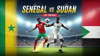 🔴 LIVE: Senegal vs Sudan | World Cup Qualifiers 2026 | Full Match Score HD ⚽