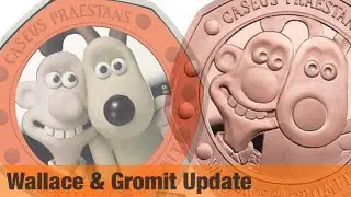 The first Wallace and Gromit coins - skip or smash?