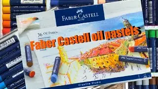 Testing Faber Castell Oil Pastels