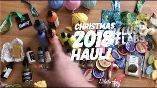Lush Christmas 2018 Haul
