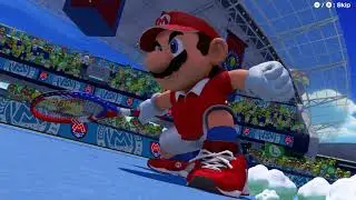 Mario Tennis Funny Moments - I'm Sweating!!