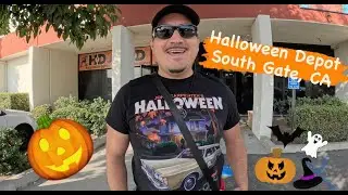 Visiting Halloween Depot - A Year Round Halloween Store!