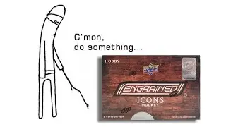I opened this box so you don't have to || 2024-25 Upper Deck Engrained Icons Hockey Hobby Box Break