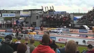 Fast Freddy drag racing Pick up