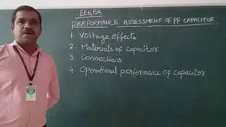 EE&EA 7-9-20 1st class performance assessment of PF capacitor