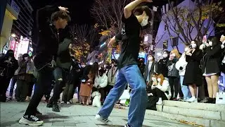 PRAESEPE. HONGDAE STREET DYNAMIC FANTASTIC BUSKING. #1. 20201108.