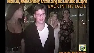 Leo Dicaprio & Kristen Zang, Nikki Cox & Kevin Connolly Double Date on Wilshire Blvd.