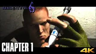 RESIDENT EVIL 6 - Прохождение 1-й главы кампании за Джейка на PS5 (4K60) - Без комментариев