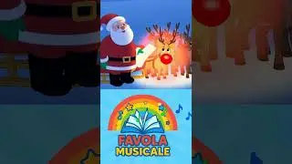 Rudolph dal Naso Rosso aiuta Babbo Natale! ⭐️ Canzone per Bambini