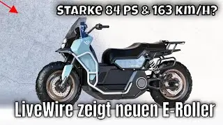 LiveWire (Kymco & Harley) E-Roller: mit 84 PS & 163 km/h? | die Fakten
