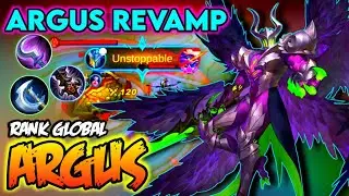 ARGUS TERSAKIT 2021 TERBARU SEASON 20 ‼️TUTORIAL ARGUS MOBILE LEGENDS GAMEPLAY