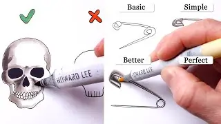 How to Draw - Easy Pin Art & 3D Drawing Tips