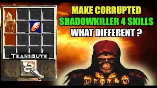 I Got First Shadowkiller Unique & Make it Corrupted Project Diablo 2