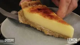 Country Range Lemon Panna Cotta Tart