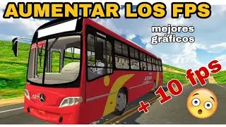 ⚠️ CONFIGURACIÓN PARA AUMENTÓ DE FPS MEJORES GRÁFICAS MENOS LAG‼️⚠️ PROTÓN 😱 BUS SIMULATOR 🤩