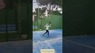 Cute padel player .play like doll.padel is best sport and 21 century sport