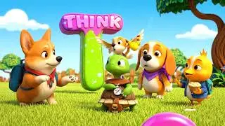 Forest Rules Bino Corgi USES To Stay Safe  Hug A Tree & Whistle Safety for Kids!