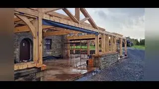 large oak framed extension
