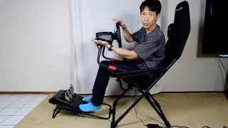 Who can fit this Racing Chair? Does it Fold? [GTPlayer]